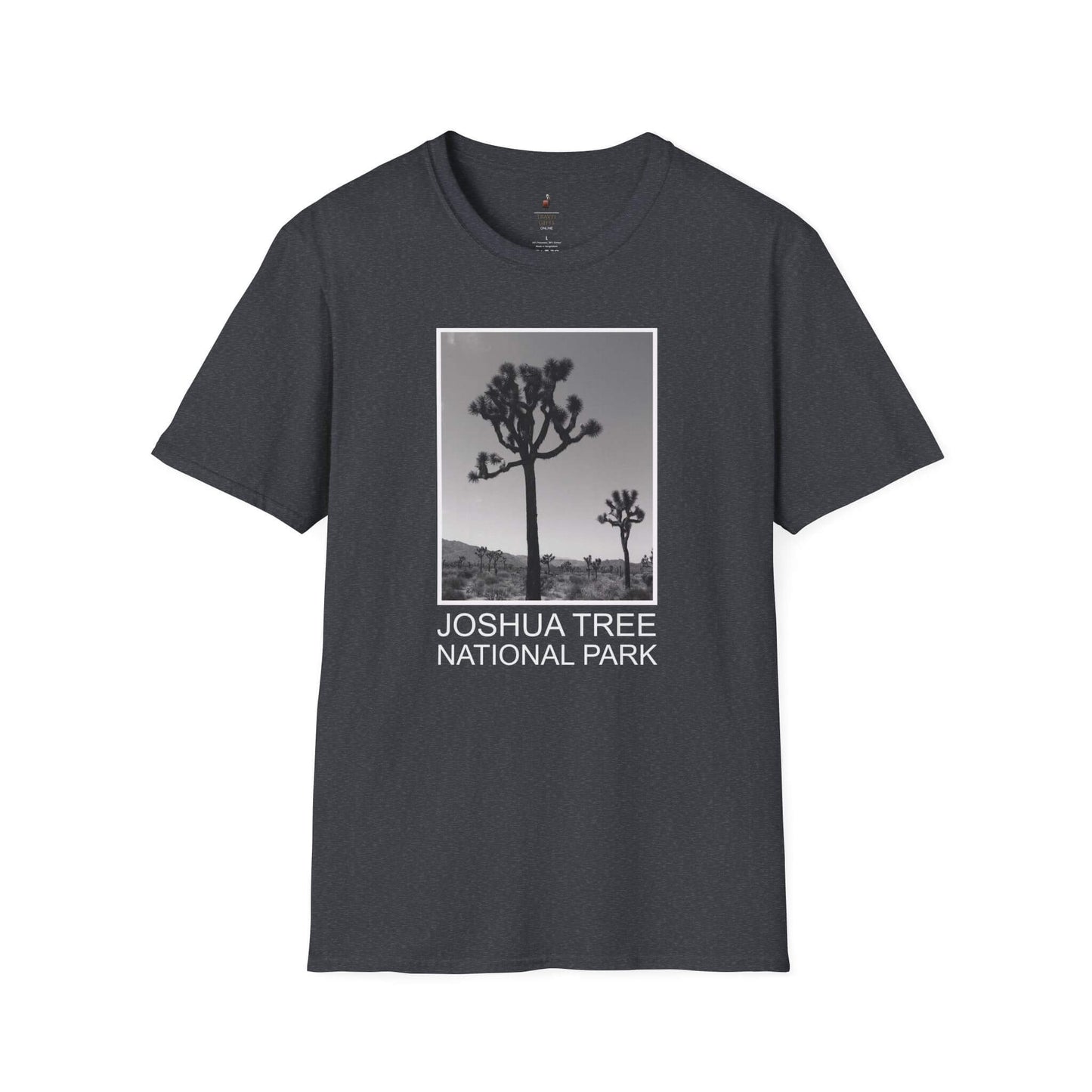 joshua tree national park unisex t-shirt 2 dark heather grey