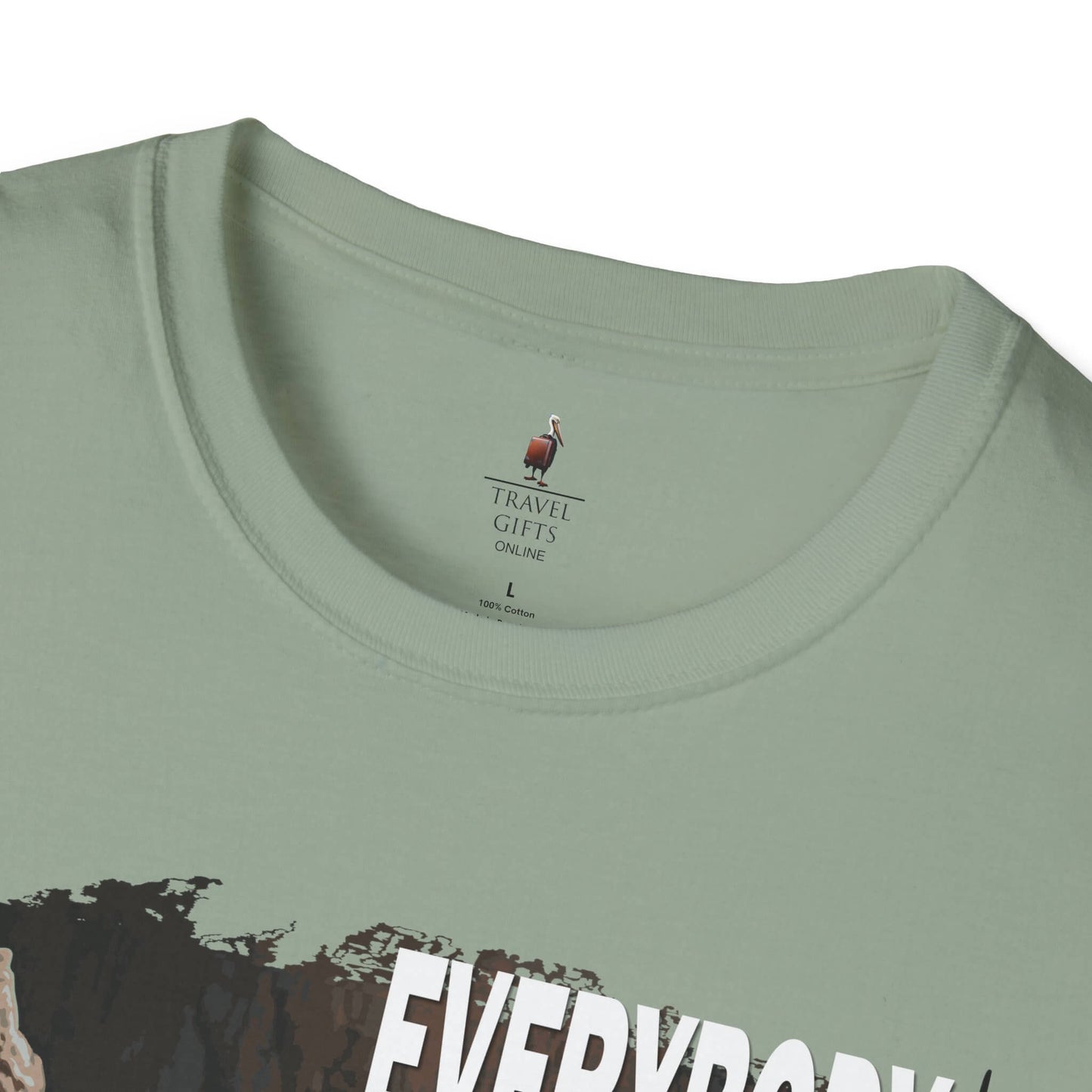 t-shirt blue footed boobie paddleboarding adventure sage label