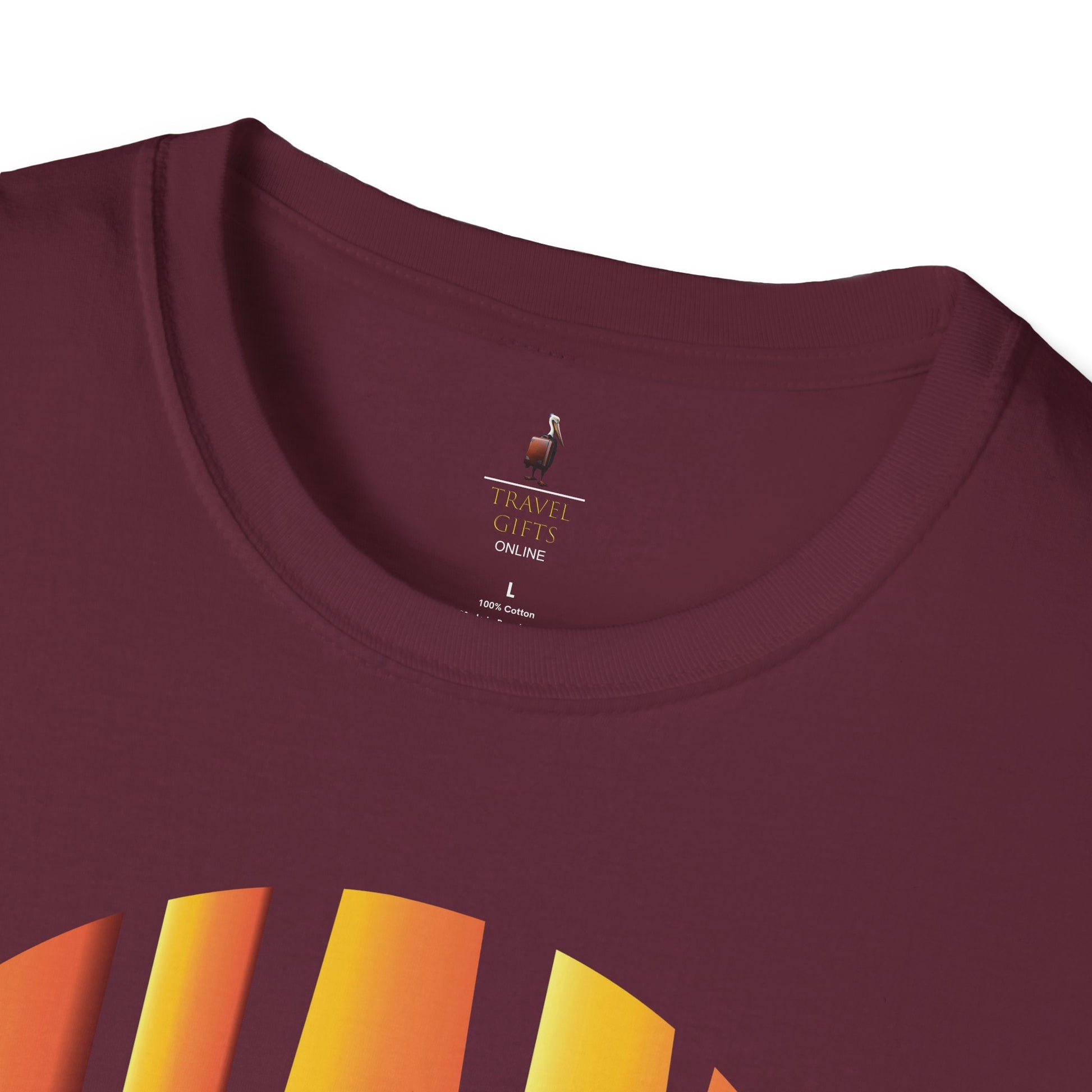 Flamingo Night Unisex T-Shirt Miami Moonlight label