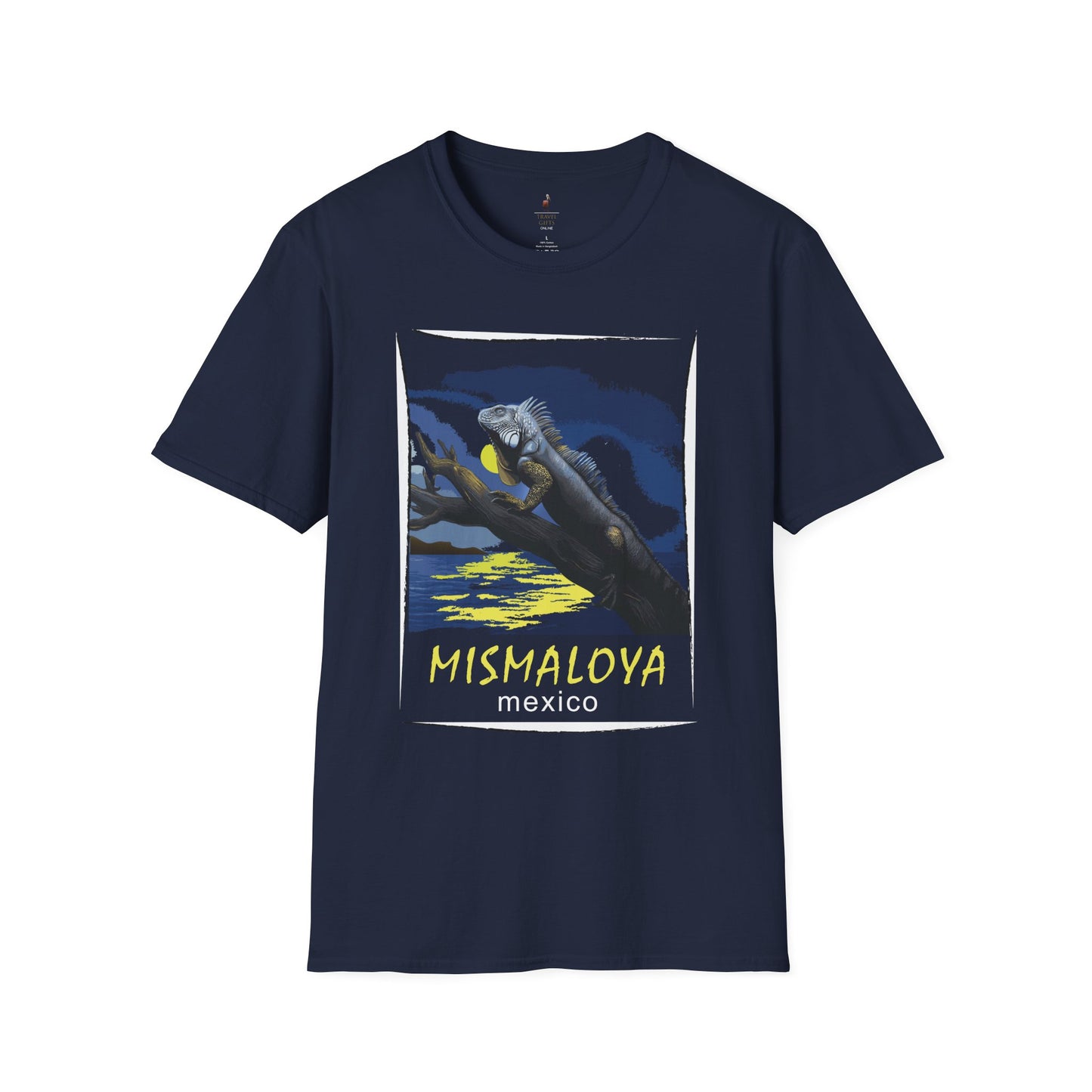 Mismaloya Mexico Unisex Softstyle T-Shirt - Chill Vibe Graphic Tee