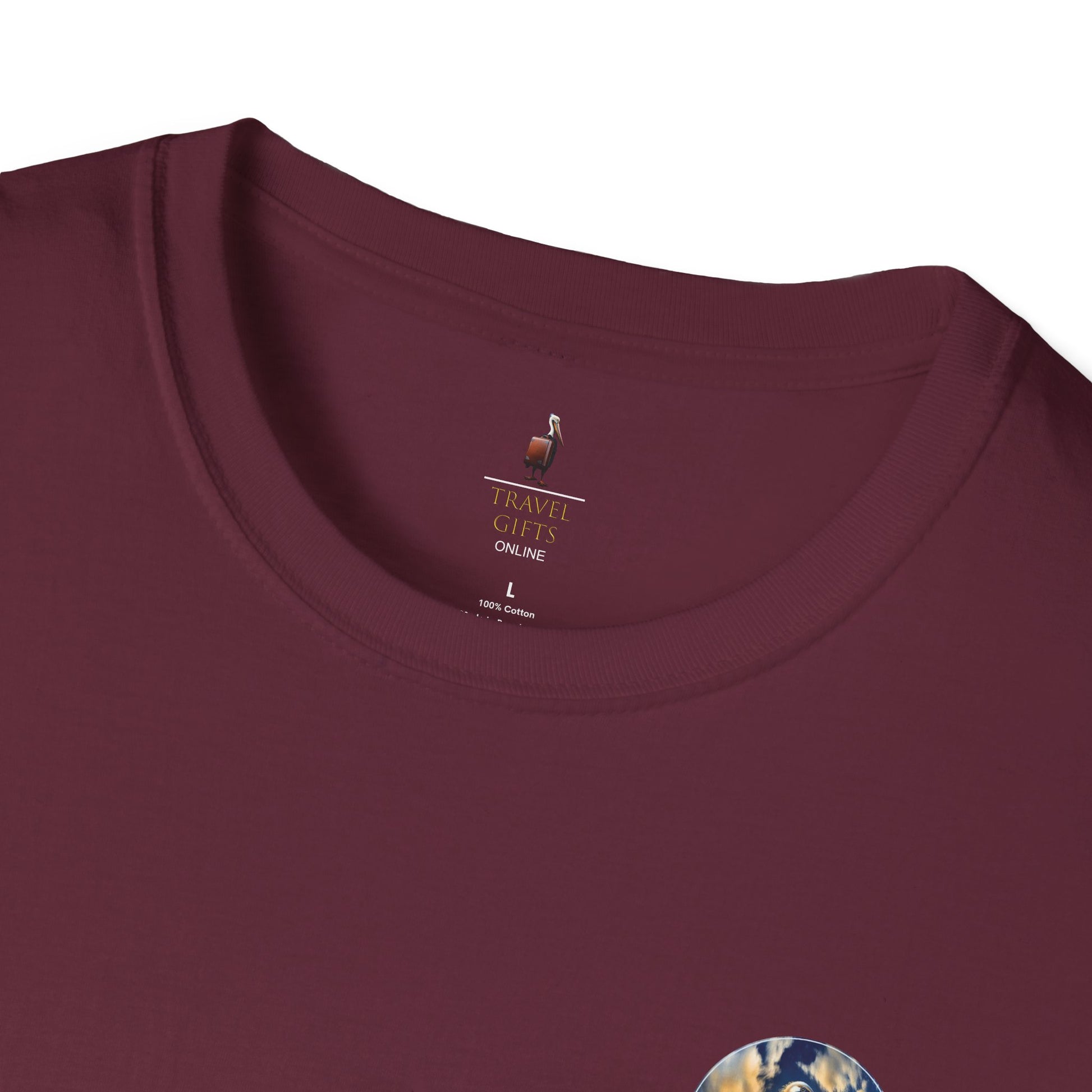 Pelican Waves Unisex T-Shirt Maroon Label