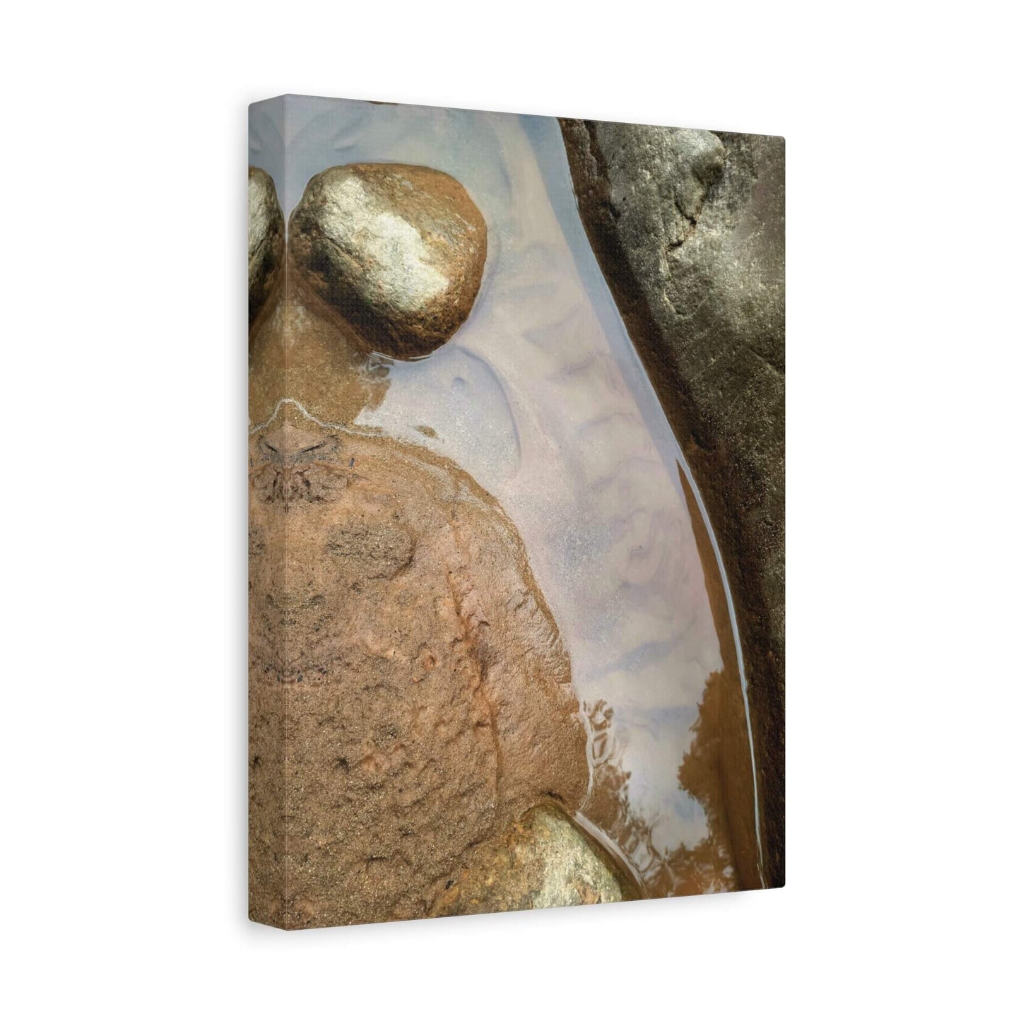 canvas print mountain river bottom in sierra madres jalisco mexico 9x12