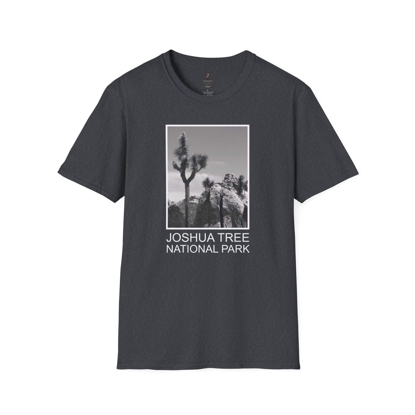 joshua tree national park unisex t-shirt dark heather grey