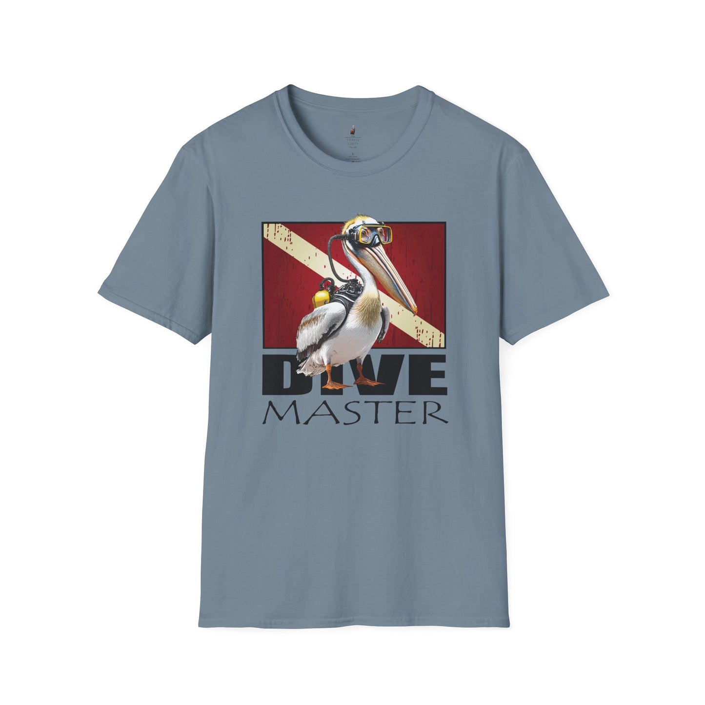 pelican dive master unisex t-shirt stone blue