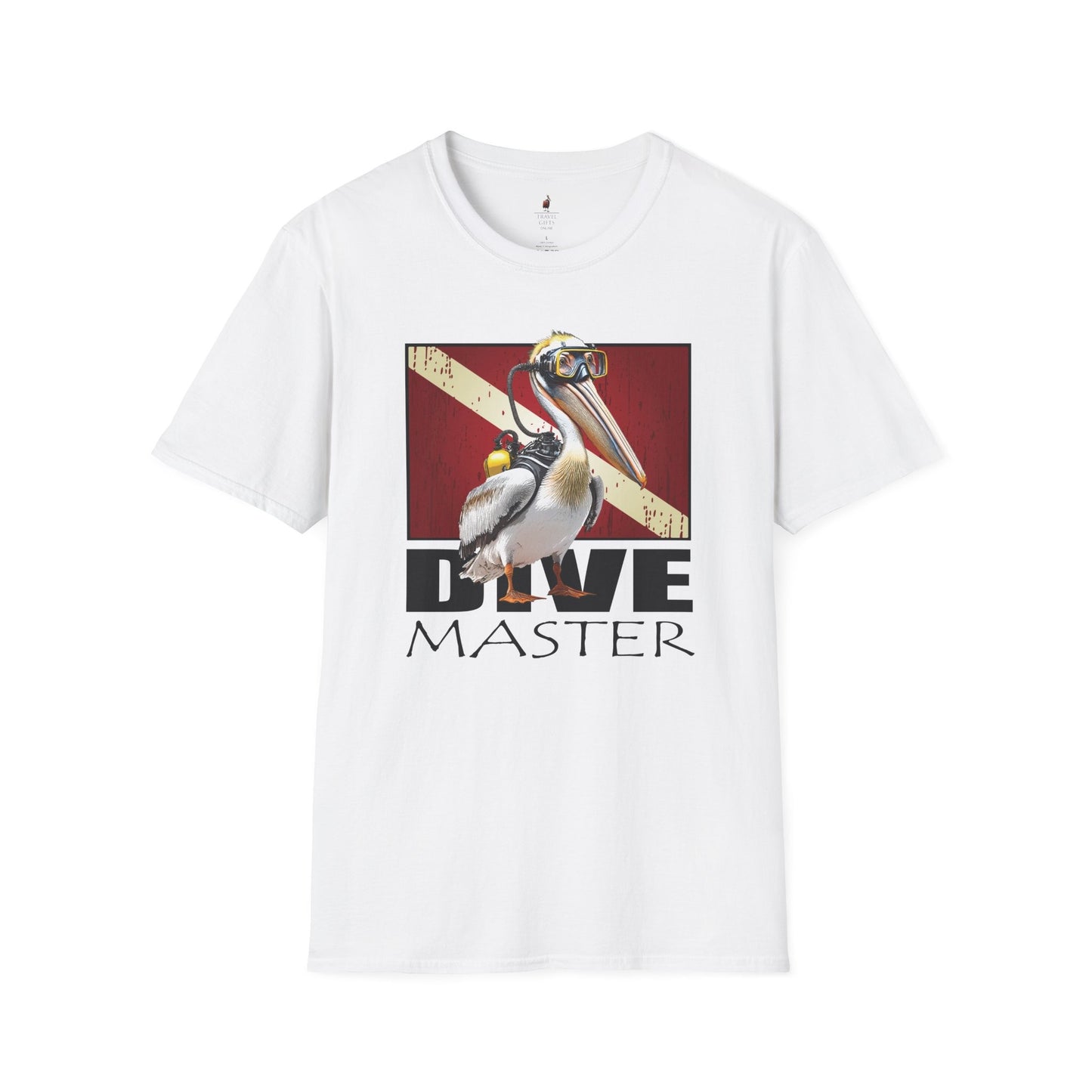 pelican dive master unisex t-shirt white