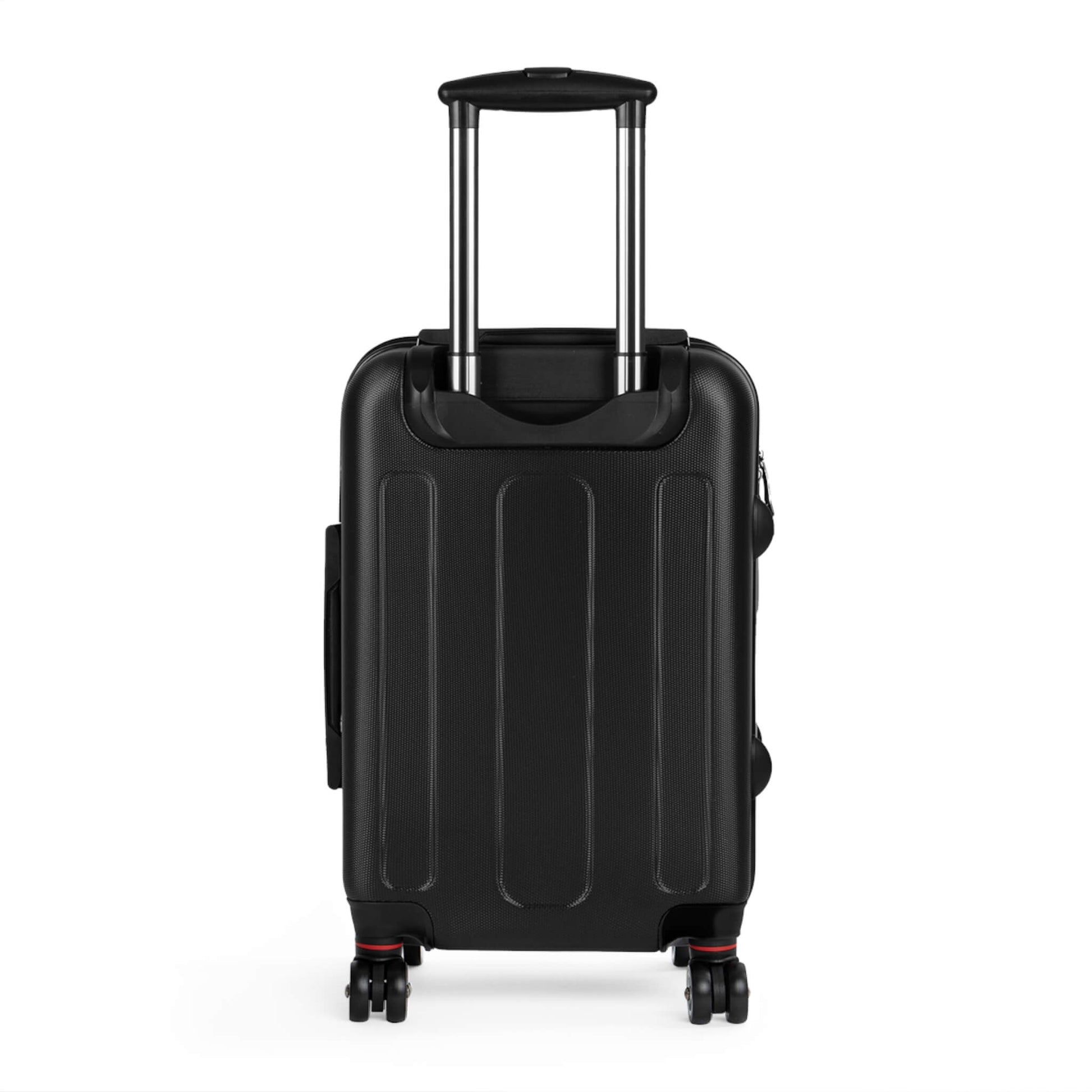 travel suitcase with pelican design back